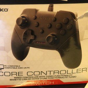 NYKO Core Controller (Wired) for Nintendo Switch-Open Box New